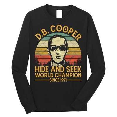 D.B. Coopers Hide And Seek Champion Since 1971 Db Cooper Long Sleeve Shirt