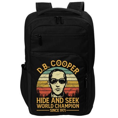 D.B. Coopers Hide And Seek Champion Since 1971 Db Cooper Impact Tech Backpack