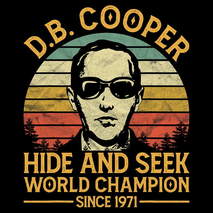 D.B. Coopers Hide And Seek Champion Since 1971 Db Cooper 7-Panel Snapback Hat