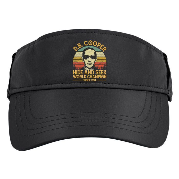 D.B. Coopers Hide And Seek Champion Since 1971 Db Cooper Adult Drive Performance Visor