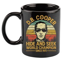 D.B. Coopers Hide And Seek Champion Since 1971 Db Cooper 11oz C Handle Ceramic Mug