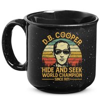 D.B. Coopers Hide And Seek Champion Since 1971 Db Cooper 15oz Campfire Ceramic Mug