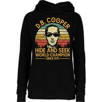 D.B. Coopers Hide And Seek Champion Since 1971 Db Cooper Womens Funnel Neck Pullover Hood