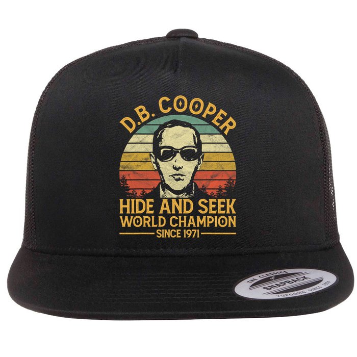 D.B. Coopers Hide And Seek Champion Since 1971 Db Cooper Flatbill Hat