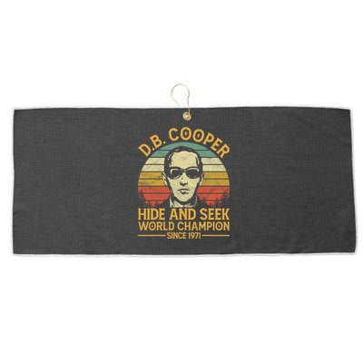D.B. Coopers Hide And Seek Champion Since 1971 Db Cooper Large Microfiber Waffle Golf Towel