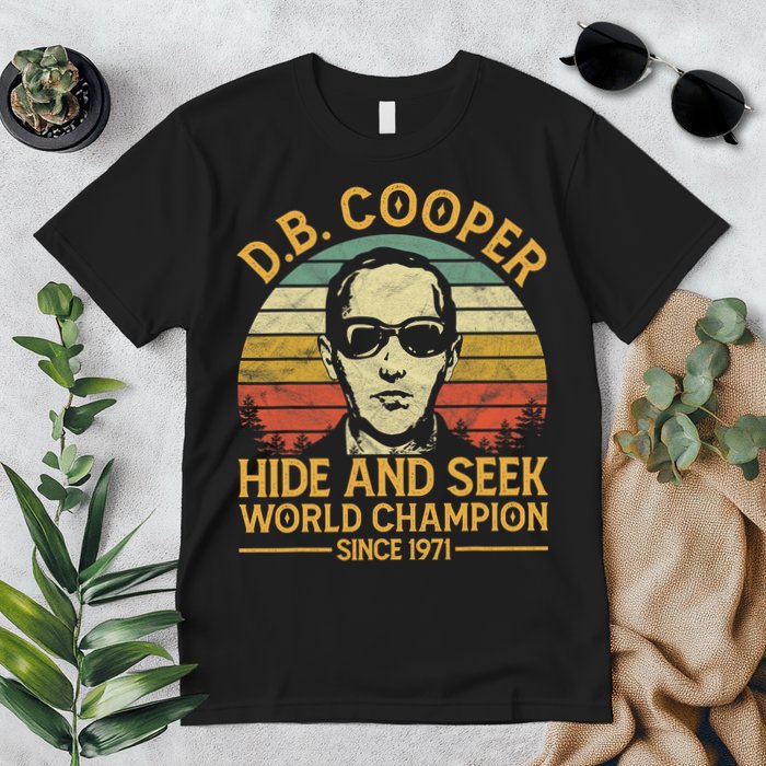 D.B. Coopers Hide And Seek Champion Since 1971 Db Cooper Premium T-Shirt