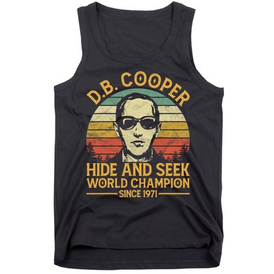 D.B. Coopers Hide And Seek Champion Since 1971 Db Cooper Tank Top