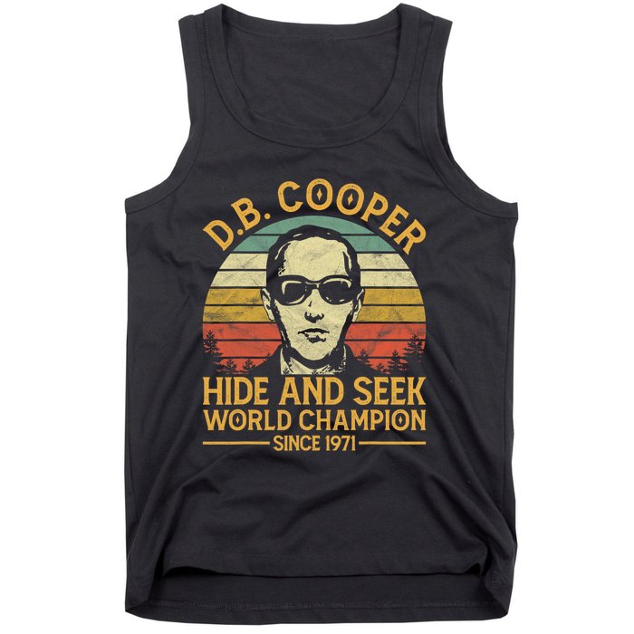 D.B. Coopers Hide And Seek Champion Since 1971 Db Cooper Tank Top