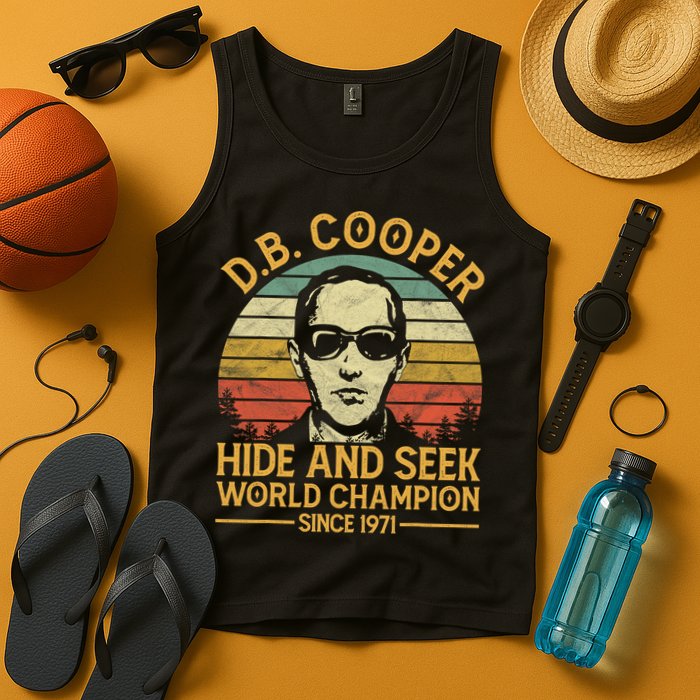 D.B. Coopers Hide And Seek Champion Since 1971 Db Cooper Tank Top