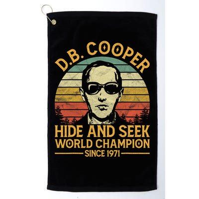 D.B. Coopers Hide And Seek Champion Since 1971 Db Cooper Golf Towel