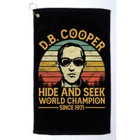 D.B. Coopers Hide And Seek Champion Since 1971 Db Cooper Golf Towel