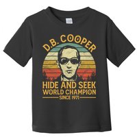 D.B. Coopers Hide And Seek Champion Since 1971 Db Cooper Toddler T-Shirt