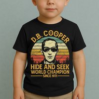 D.B. Coopers Hide And Seek Champion Since 1971 Db Cooper Toddler T-Shirt