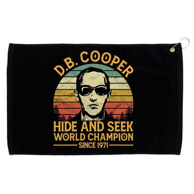 D.B. Coopers Hide And Seek Champion Since 1971 Db Cooper Grommeted Golf Towel