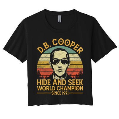 D.B. Coopers Hide And Seek Champion Since 1971 Db Cooper Crop Top