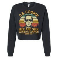 D.B. Coopers Hide And Seek Champion Since 1971 Db Cooper Cropped Pullover Crew