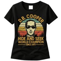 D.B. Coopers Hide And Seek Champion Since 1971 Db Cooper Womens T-Shirt