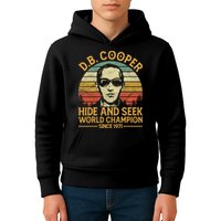 D.B. Coopers Hide And Seek Champion Since 1971 Db Cooper Kids Hoodie
