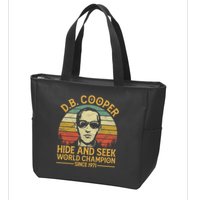 D.B. Coopers Hide And Seek Champion Since 1971 Db Cooper Zip Tote Bag