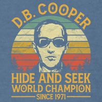 D.B. Coopers Hide And Seek Champion Since 1971 Db Cooper Garment-Dyed Sweatshirt
