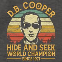 D.B. Coopers Hide And Seek Champion Since 1971 Db Cooper Vector Backpack