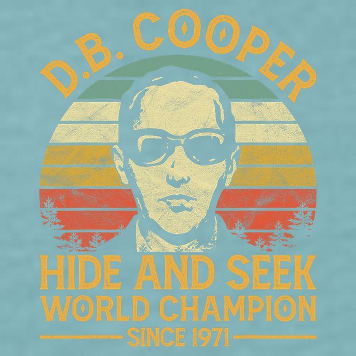 D.B. Coopers Hide And Seek Champion Since 1971 Db Cooper Sueded Cloud Jersey T-Shirt