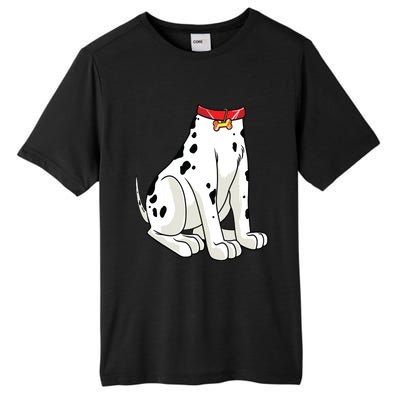 Dalmatian Costume Halloween Dog Print Women Tall Fusion ChromaSoft Performance T-Shirt