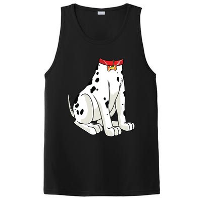 Dalmatian Costume Halloween Dog Print Women PosiCharge Competitor Tank