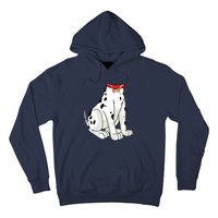 Dalmatian Costume Halloween Dog Print Women Hoodie