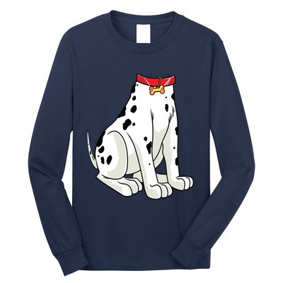 Dalmatian Costume Halloween Dog Print Women Long Sleeve Shirt