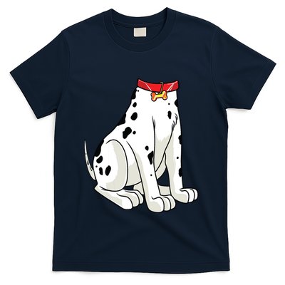 Dalmatian Costume Halloween Dog Print Women T-Shirt