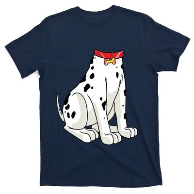 Dalmatian Costume Halloween Dog Print Women T-Shirt