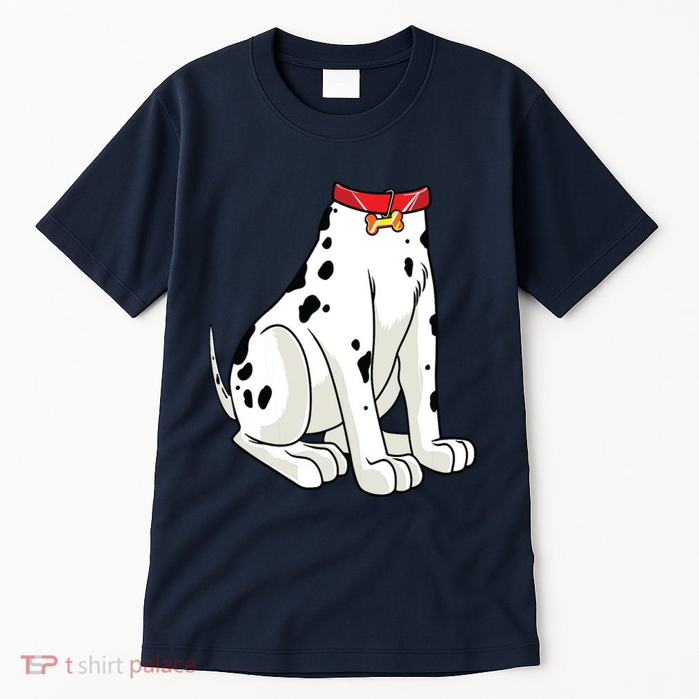 Dalmatian Costume Halloween Dog Print Women Tall T-Shirt