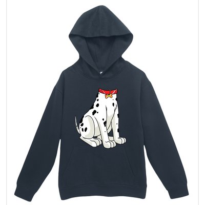 Dalmatian Costume Halloween Dog Print Women Urban Pullover Hoodie