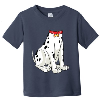 Dalmatian Costume Halloween Dog Print Women Toddler T-Shirt