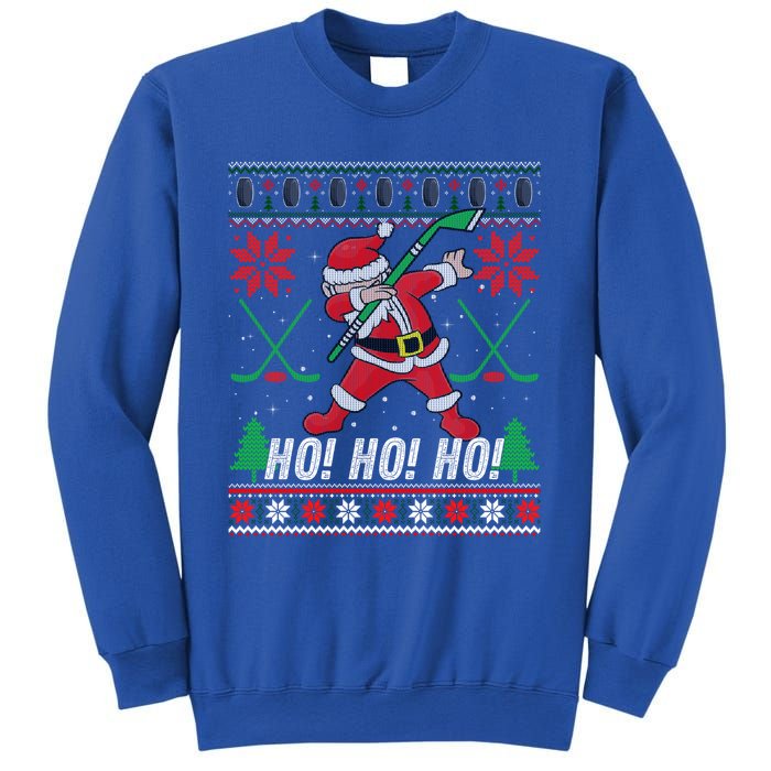 Dabbing Christmas Hockey Ugly Sweater Gift Sweatshirt