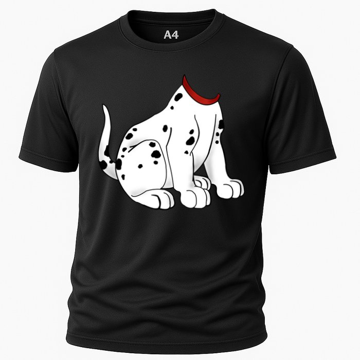 Dalmatian Costume Halloween Dog Cooling Performance Crew T-Shirt