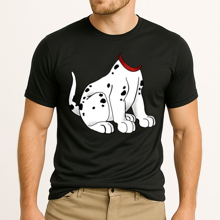 Dalmatian Costume Halloween Dog Cooling Performance Crew T-Shirt