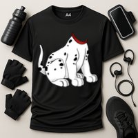 Dalmatian Costume Halloween Dog Cooling Performance Crew T-Shirt