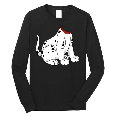 Dalmatian Costume Halloween Dog Long Sleeve Shirt