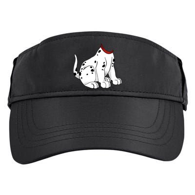 Dalmatian Costume Halloween Dog Adult Drive Performance Visor