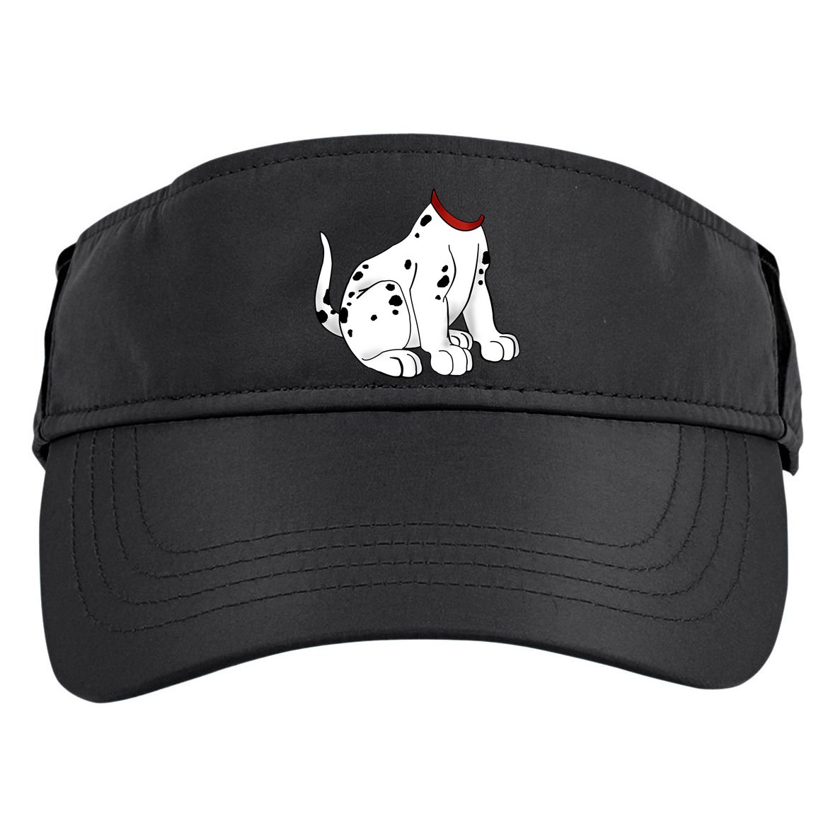 Dalmatian Costume Halloween Dog Adult Drive Performance Visor