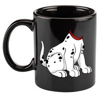 Dalmatian Costume Halloween Dog 11oz C Handle Ceramic Mug
