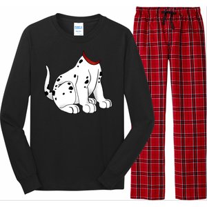 Dalmatian Costume Halloween Dog Long Sleeve Pajama Set