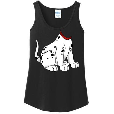 Dalmatian Costume Halloween Dog Ladies Essential Tank