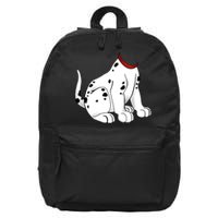 Dalmatian Costume Halloween Dog 16 in Basic Backpack