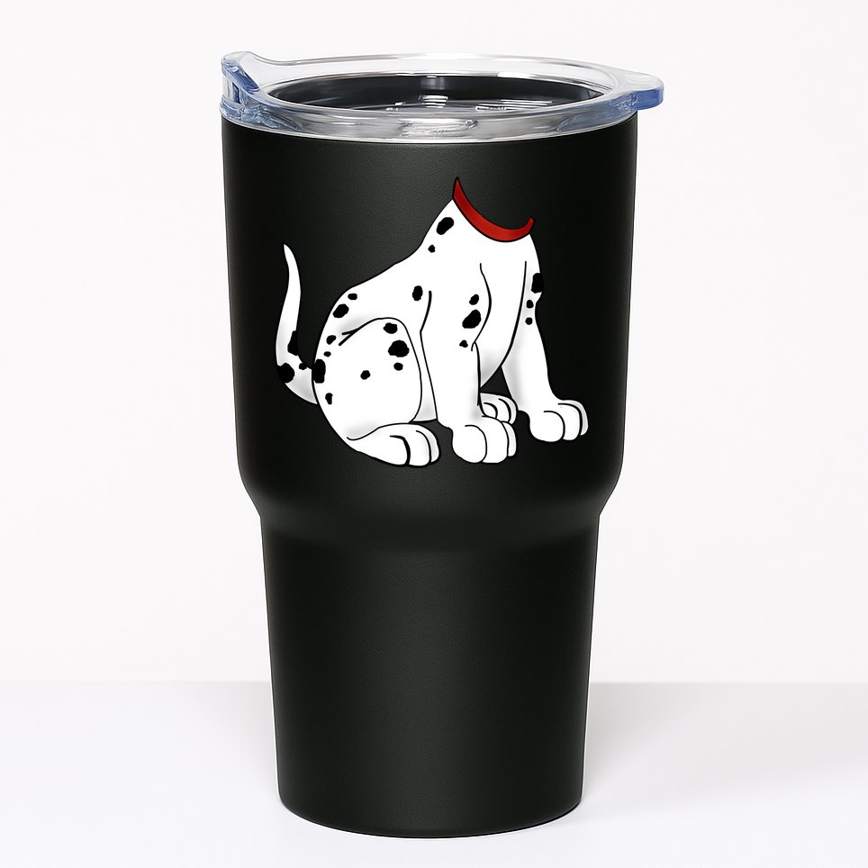 Dalmatian Costume Halloween Dog Tumbler