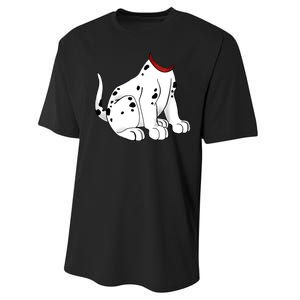 Dalmatian Costume Halloween Dog Performance Sprint T-Shirt