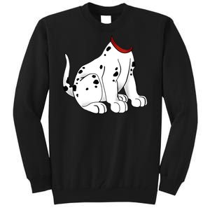 Dalmatian Costume Halloween Dog Tall Sweatshirt