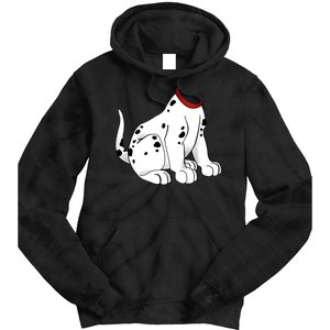 Dalmatian Costume Halloween Dog Tie Dye Hoodie